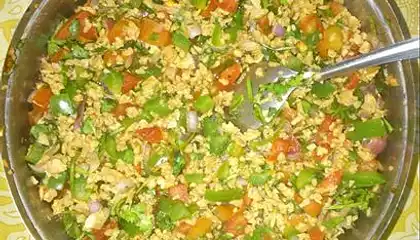 Quick Delicious Diet Food (Soya Bean Bhel)