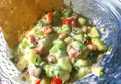 Crisp Cucumber Salsa