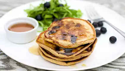 Blueberry Buttermilk Pancakes