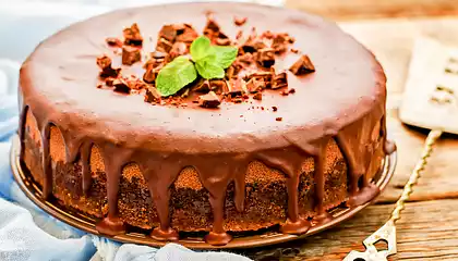 Cappuccino Chocolate Cheesecake