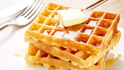 Barley-Amaranth Waffles