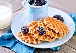 Buttermilk Sourdough Waffles