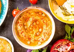 New Delhi-Style Chick Pea Hummus