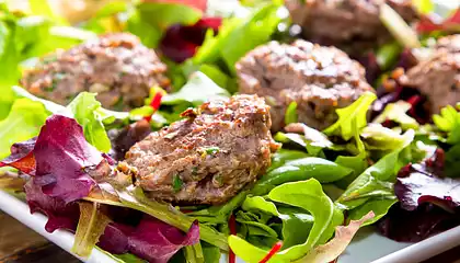 Minty Lamb Burgers