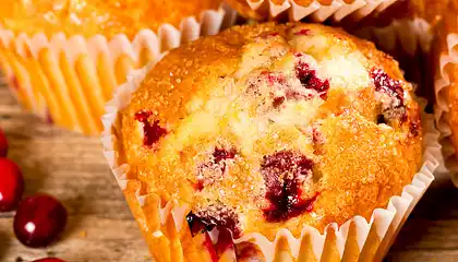 Grand Marnier Cranberry Muffins