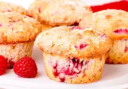 Lemon Raspberry Muffins