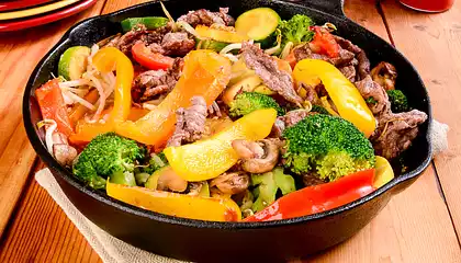 Spicy Sesame Beef Stir-Fry