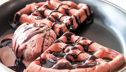 Miss Lulu's Chocolate Waffles