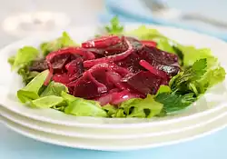 Beets and Onions Vinaigrette