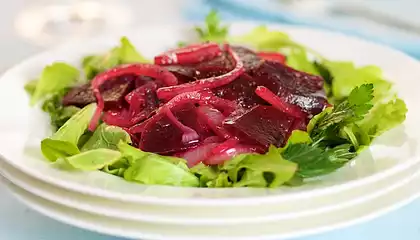 Beets and Onions Vinaigrette