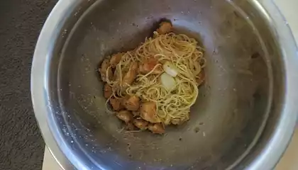 Chicken Pasta Ala Garlic