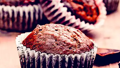 Double Chocolate Chip Muffins