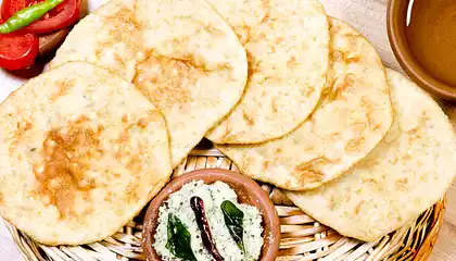 Roti (Flat Whole-Wheat Bread)