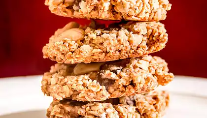 Oatmeal Chocolate Chip and Nut Cookies