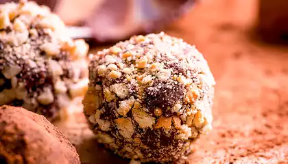 Chocolate Amaretto Truffles