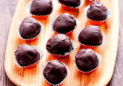 Bittersweet Chocolate Coated Truffles