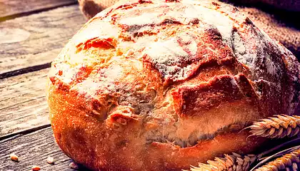 Homemade Whole Wheat Sourdough Bread