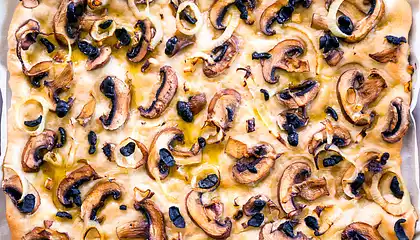 Mushroom Focaccia