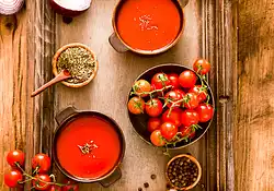 Chilled Tomato-Yogurt Soup
