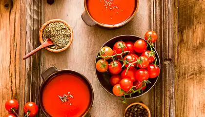 Chilled Tomato-Yogurt Soup