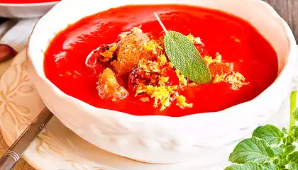 Chilly Tomato Bisque Soup