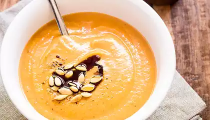 Chilled Curried Pumpkin Soup