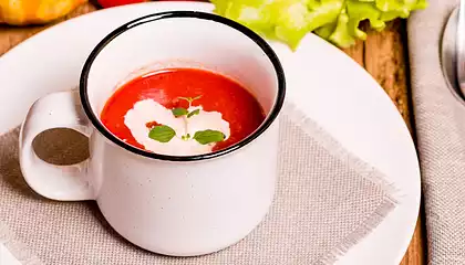 Fresh Tomato Soup Ala Terri
