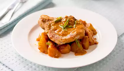 Hungarian-Style Pork Chops and Potatoes