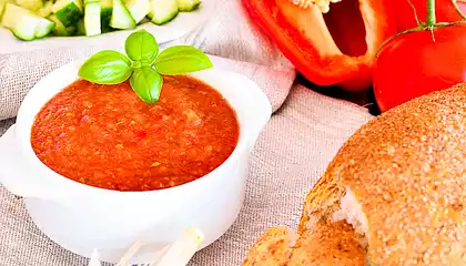 Gazpacho Soup (Vegan)