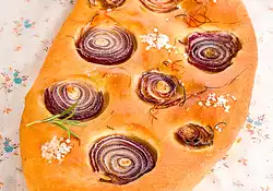 Easy Onion and Herb Focaccia