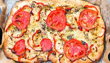 Easy Tuscan Focaccia