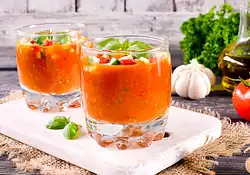 Chilled Sonoma Tomato Vegetable Soup