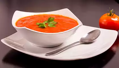 Chilled Tomato Carrot Soup