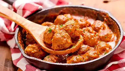 Easy Parmesan Meatballs