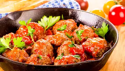 Meatballs in Tomato Sauce