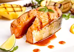 Grilled Whole Salmon Fillet