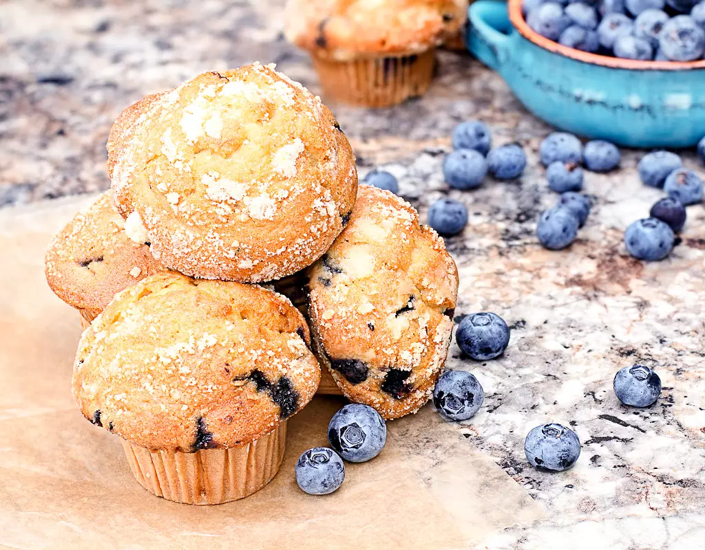 All-American Blueberry Muffins Recipe