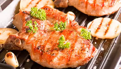 Barbecued Pork Steaks 2