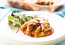 Baked Pasta with Mushrooms