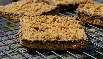 Awesome Whole Wheat Blueberry Bars