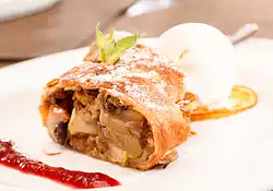 Apple Strawberry Strudel