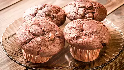 Low-fat Chocolate Muffins