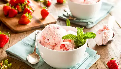 Strawberry Ice Cream