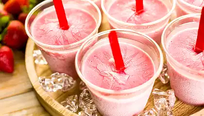 Strawberry-Yogurt Popsicles