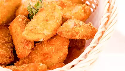 Parmesan Chicken Nuggets (Air-fryer or oven)