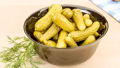 Sweet Gherkin Pickles