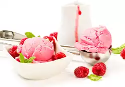 Cranberry Raspberry Ice Cream