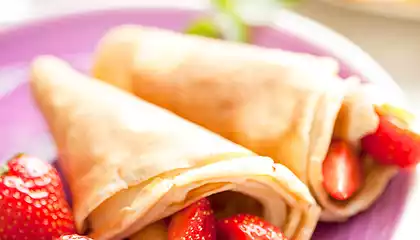 Strawberry Crepes