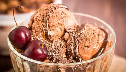 Chocolate Rum Ice Cream