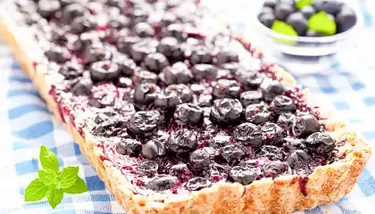 Summer Blueberry Tart